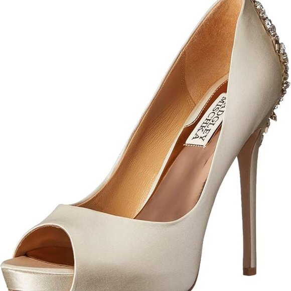 Badgley Mischka Kiara Women's Pumps - Comfortable, Easy To Wear Platform Heels - Picture 1 of 6
